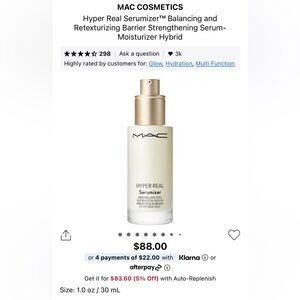 MAC Cosmetics Hyper Real Serumizer - Elegant Cream